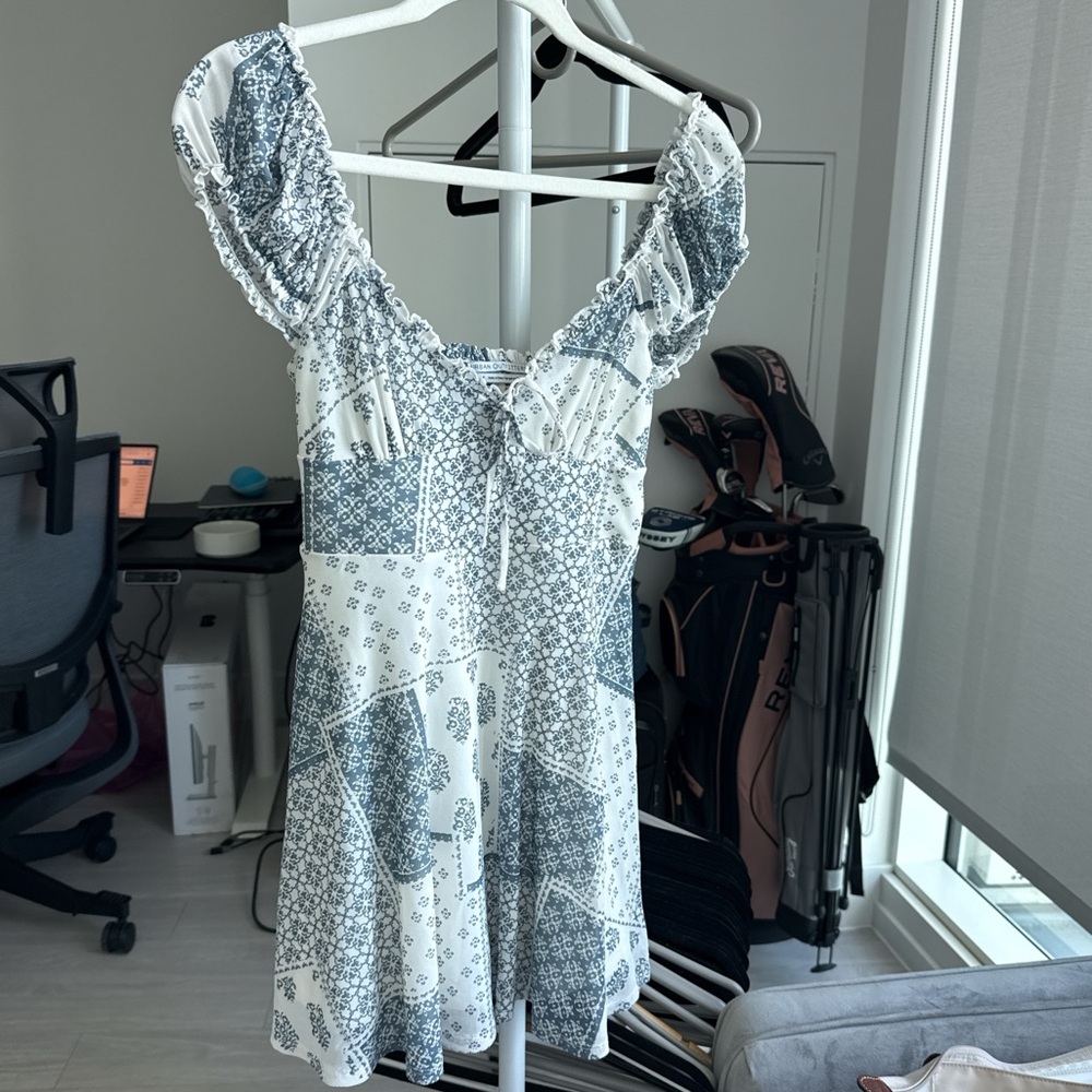 Urban Outfitters Mesh Mini Dresa